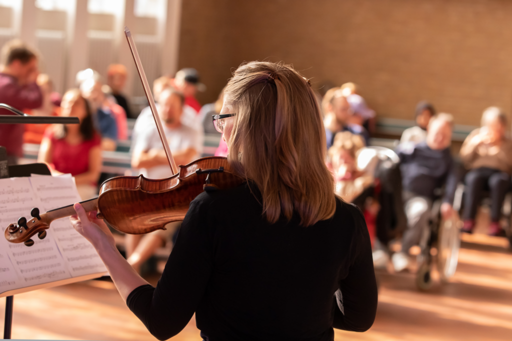 Karoline Ott vom Streicherensemble Konsonanz